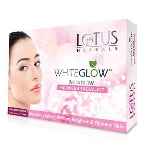 Lotus Herbals White Glow Insta Glow Fairnes Facial Kit 40 g